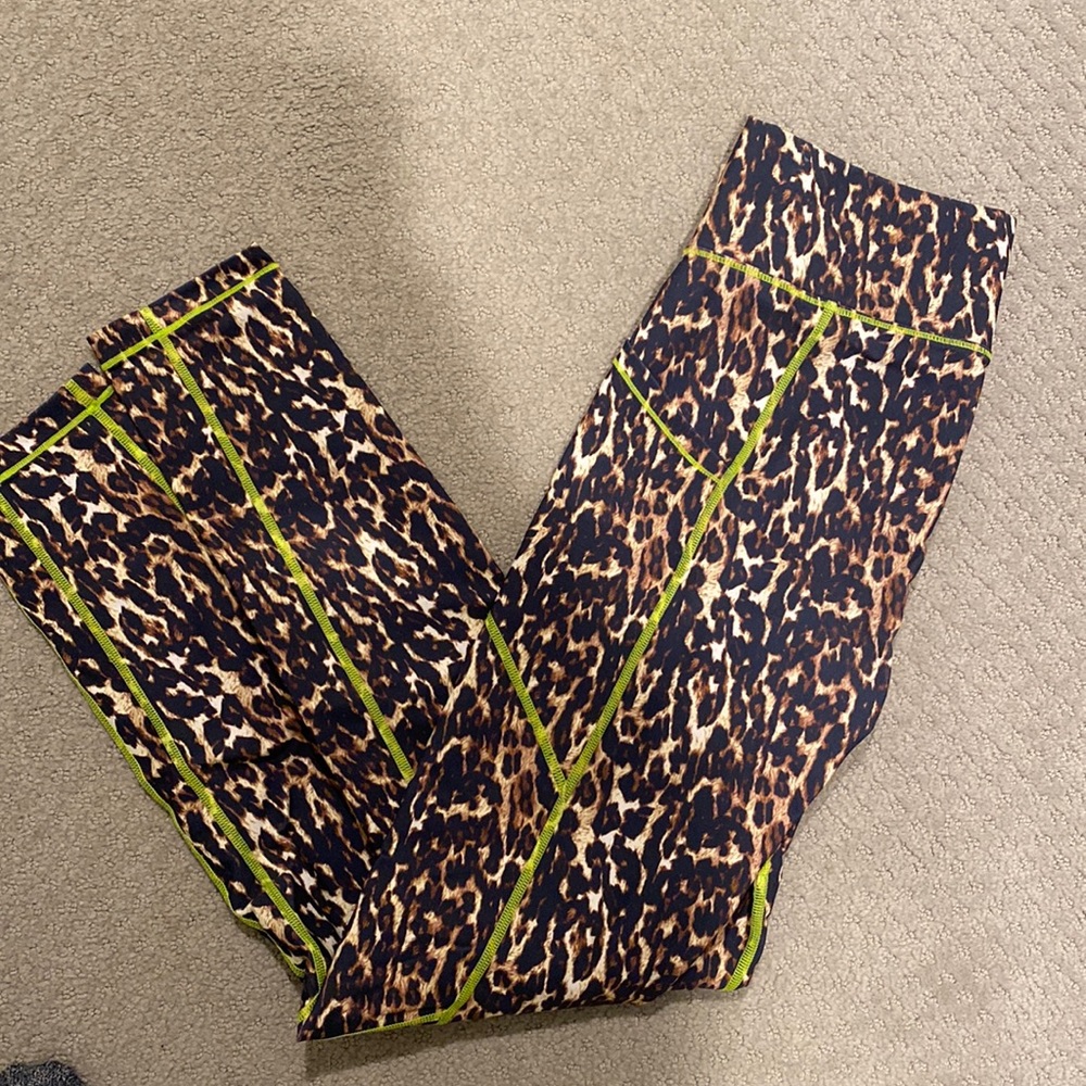 All Access leopard high waisted leggings